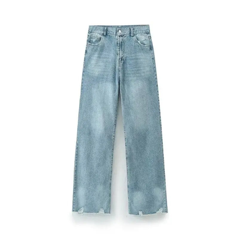 European And American Style French Style Design Fashion Casual Style All-match Casual Jeans ARZ