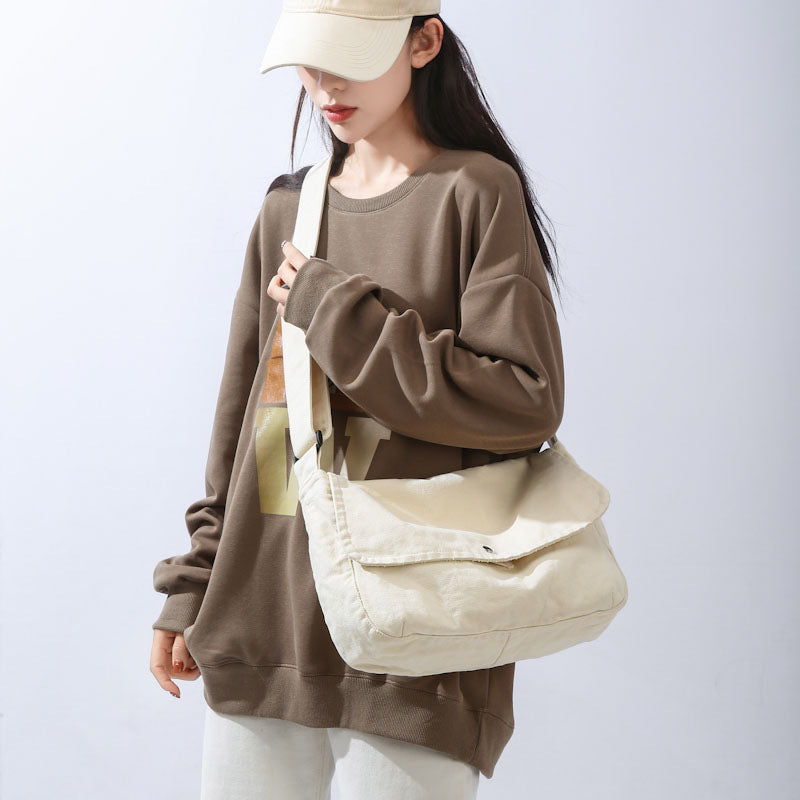 College Student Simple Canvas Bag ARZ