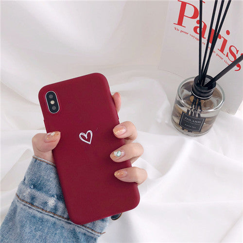 Compatible with Apple, Simple small love iPhone case ARZ