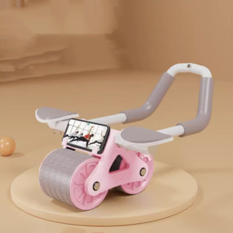 Beginner's Automatic Rebound Belly Wheel Fitness Equipment ARZ