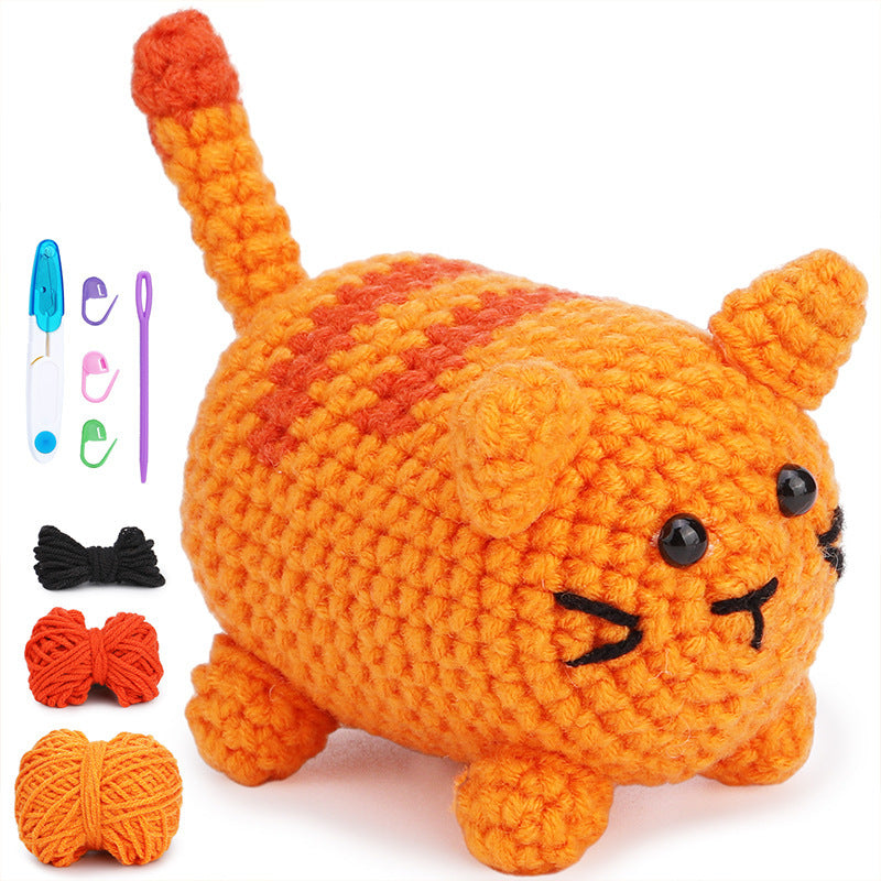 Cat Series Crochet Doll Handmade Gift Set ARZ