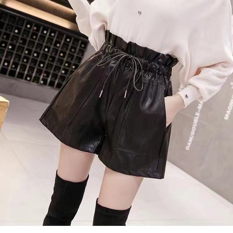 Autumn And Winter Outer Wear Boot Wide Leg High Waist Casual Pants ARZ