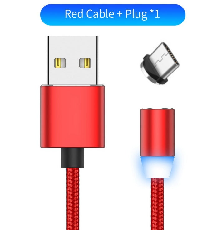 Compatible with Apple , YBD 1m magnetic LED charging cable ARZ