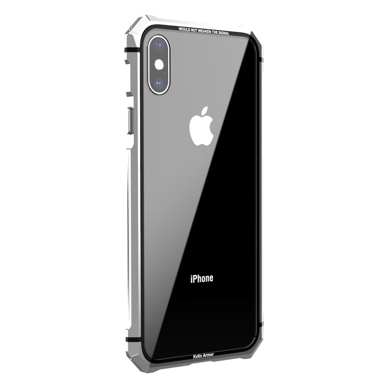 Transparent tempered glass phone case ARZ