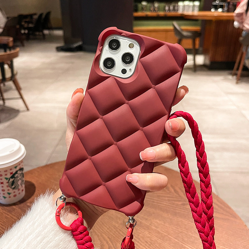 Suitable For Cross Body Strap Apple 14 Phone Case ARZ