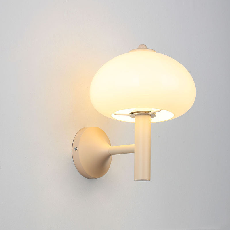 Small Mushroom Wall Lamp Retro Decor Living Room Bedroom Bedside ARZ