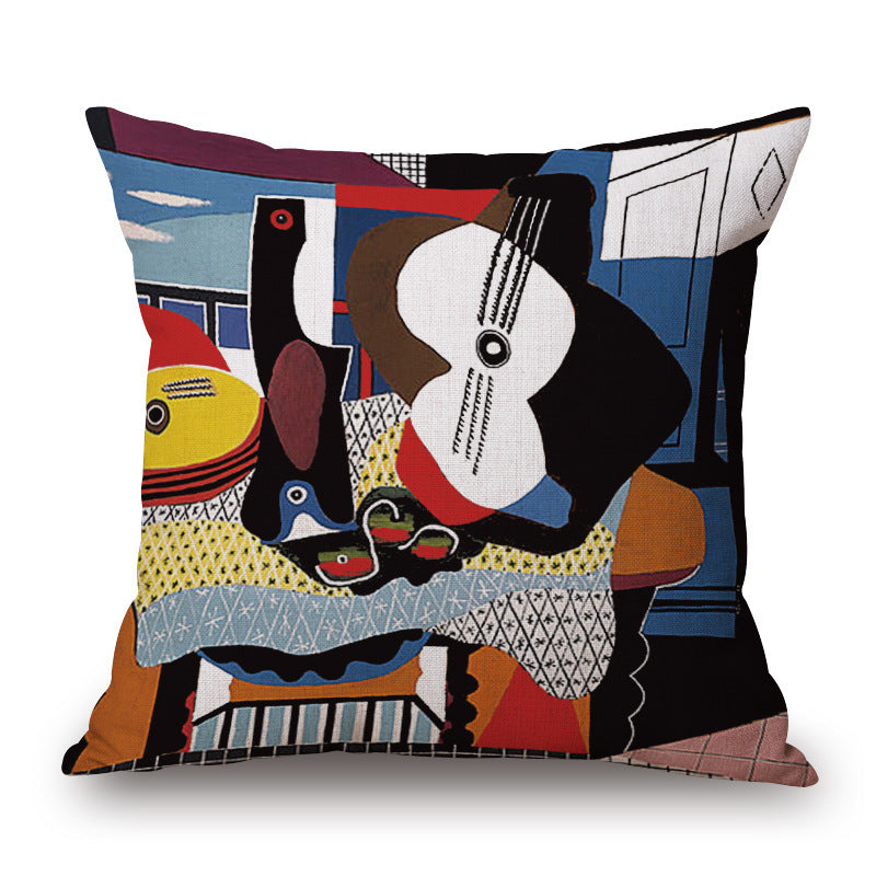 Picasso painting print pillowcase ARZ