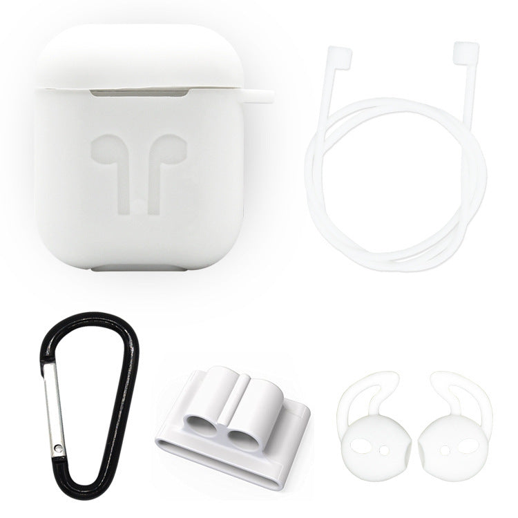 Compatible with Apple, Applicable airpods thick bluetooth headset charging box anti-fall silicone storage box ARZ