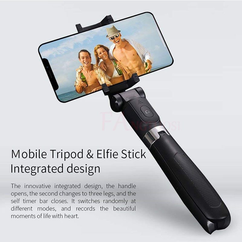 Compatible with Apple, Tripod Selfie Stick Mobile Universal Live Triangle Bracket One Bluetooth Selfie Artifact ARZ