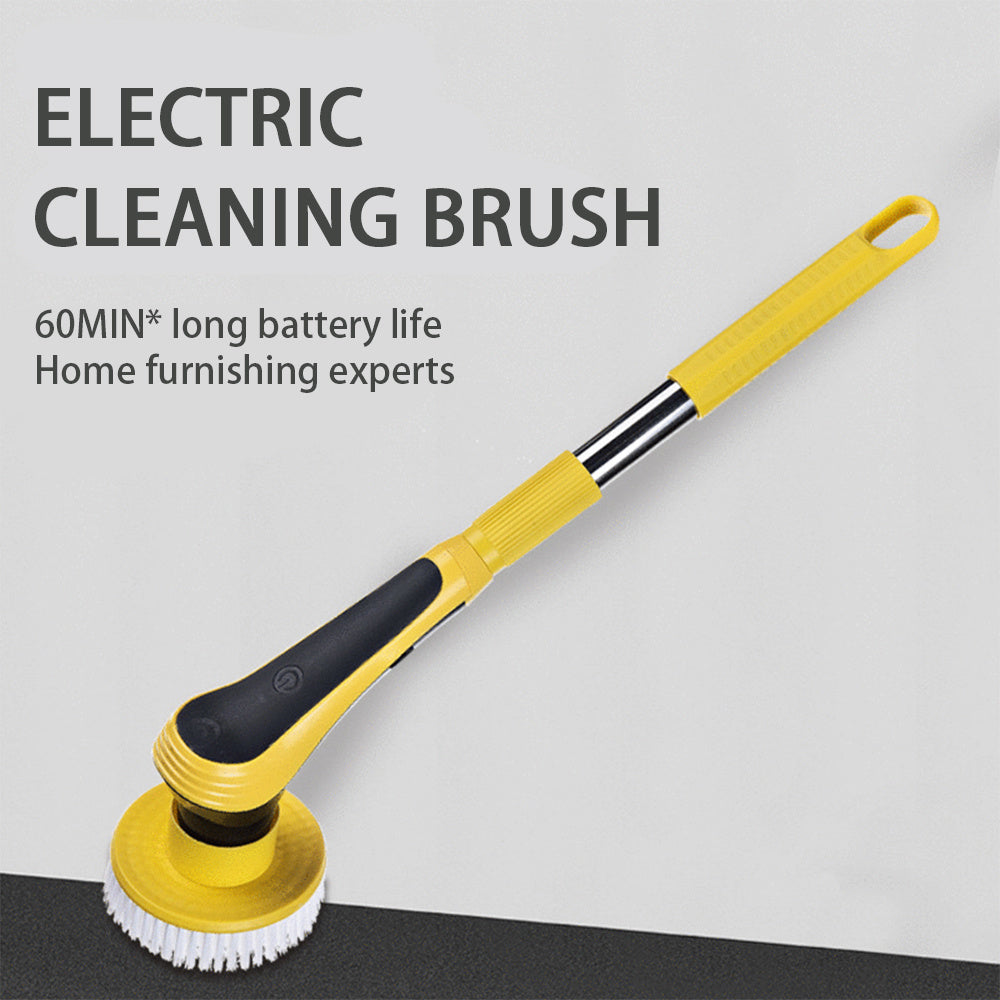 Cleaning Brush Bathroom Floor Electric Cleaning Brush  Wireless Adjustable Brush ARZ