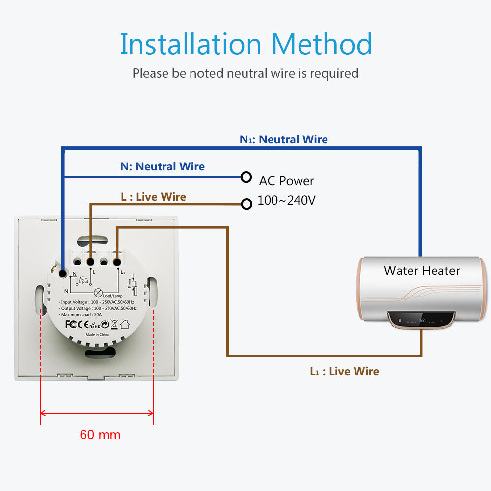 WiFi Boiler Water Heater Switch ARZ