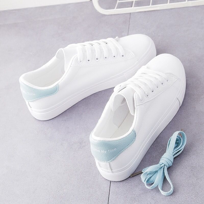 Spring New Casual Flat White Shoes Women ARZ