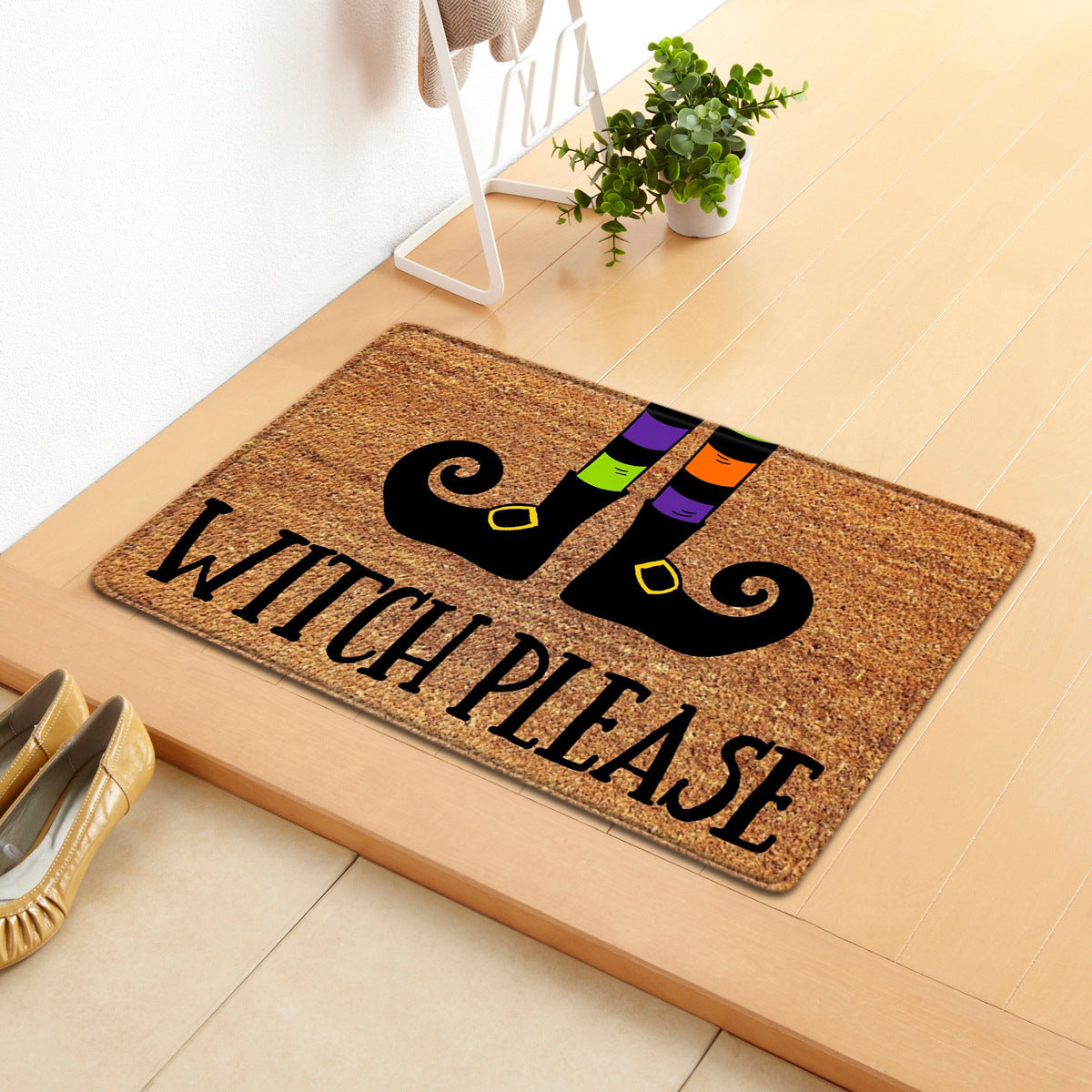 Halloween Letter Door Mat Kitchen Mat Bedroom Living Room Carpet Floor Mat ARZ