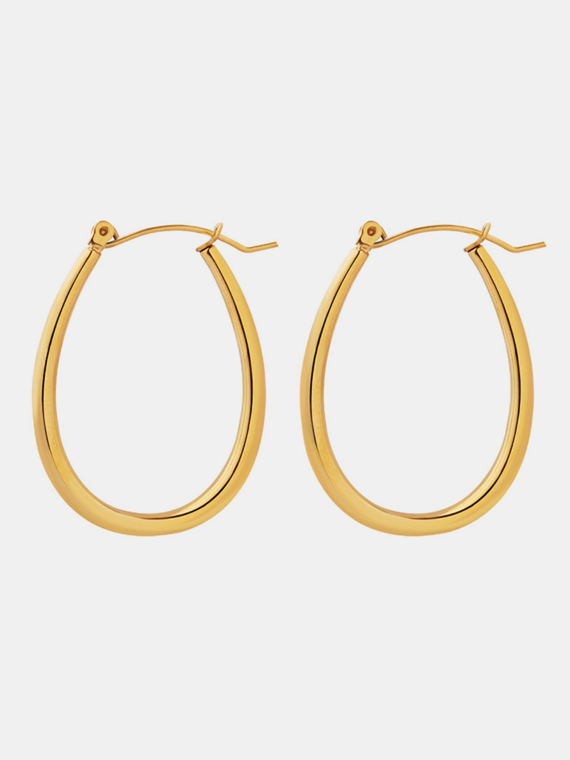 18K Gold-Plated Titanium Steel Earrings Trendsi