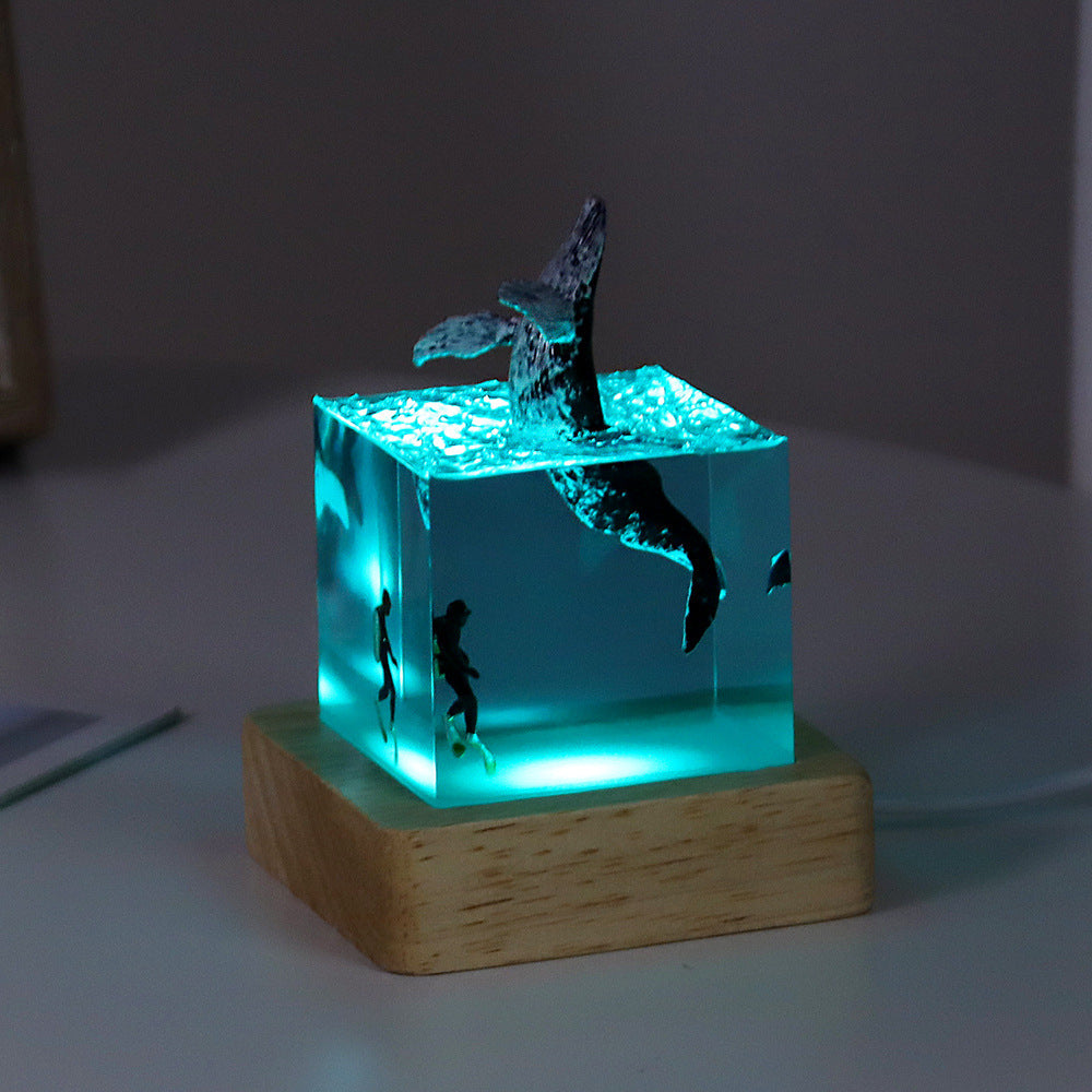 Cube Decoration Luminous Mini Small Night Lamp ARZ