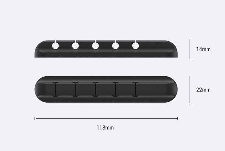 Silicone storage cable management cable clamp ARZ