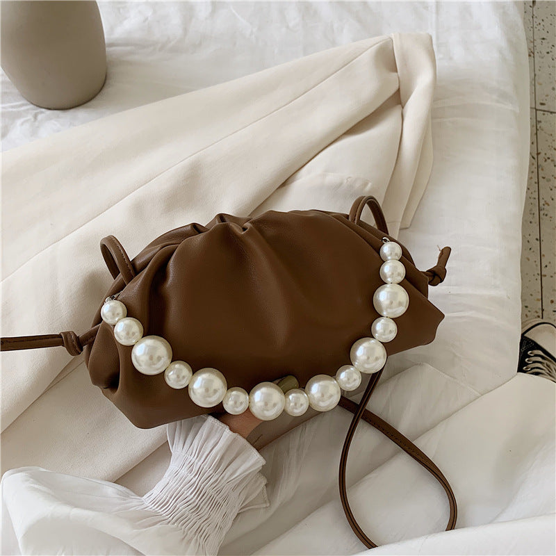 New Pearl Chain Dumpling Women Messenger Bag ARZ