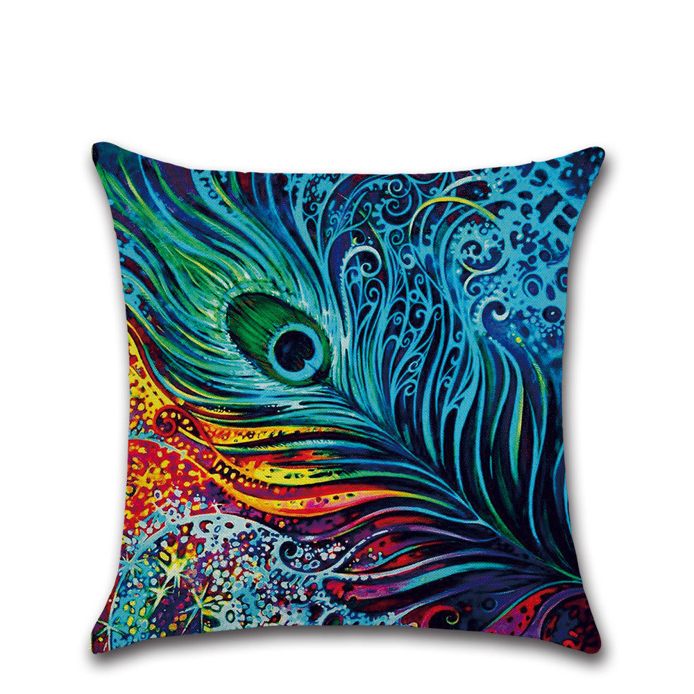 Printed Throw Pillow Case Cushion Cover ARZ