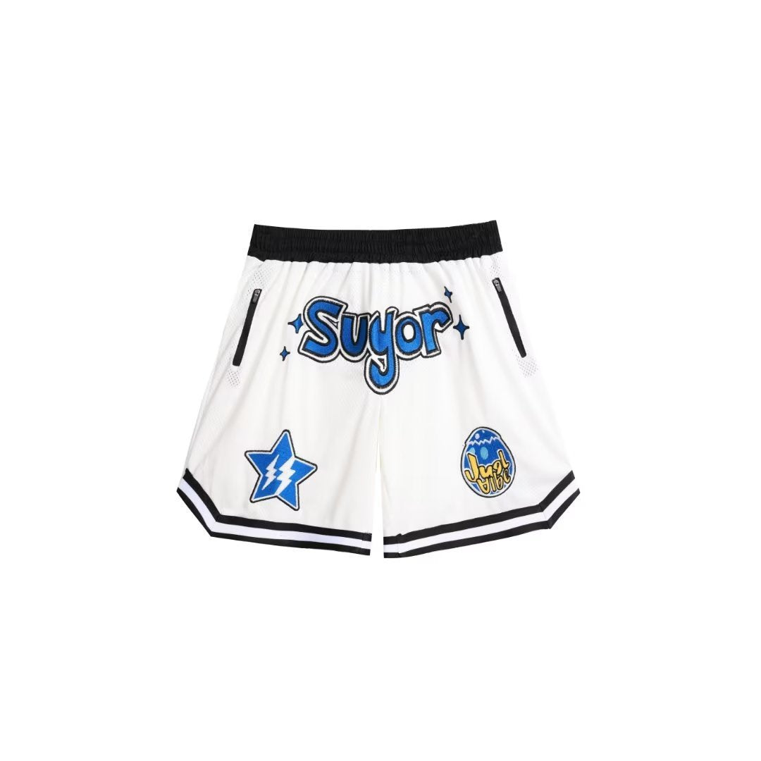 American Embroidered Mesh Basketball Shorts ARZ