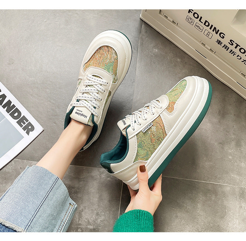 Autumn New Internet-famous Casual Shoes Student Retro Sports Board Shoes Ins ARZ