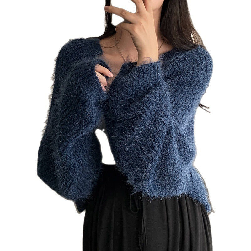 Lazy Fashion Knitted Cardigan For Women ARZ