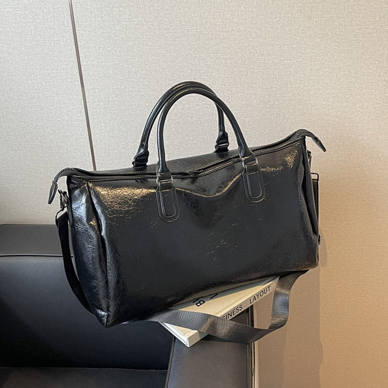 PU Leather Oversize Travel Bag Trendsi