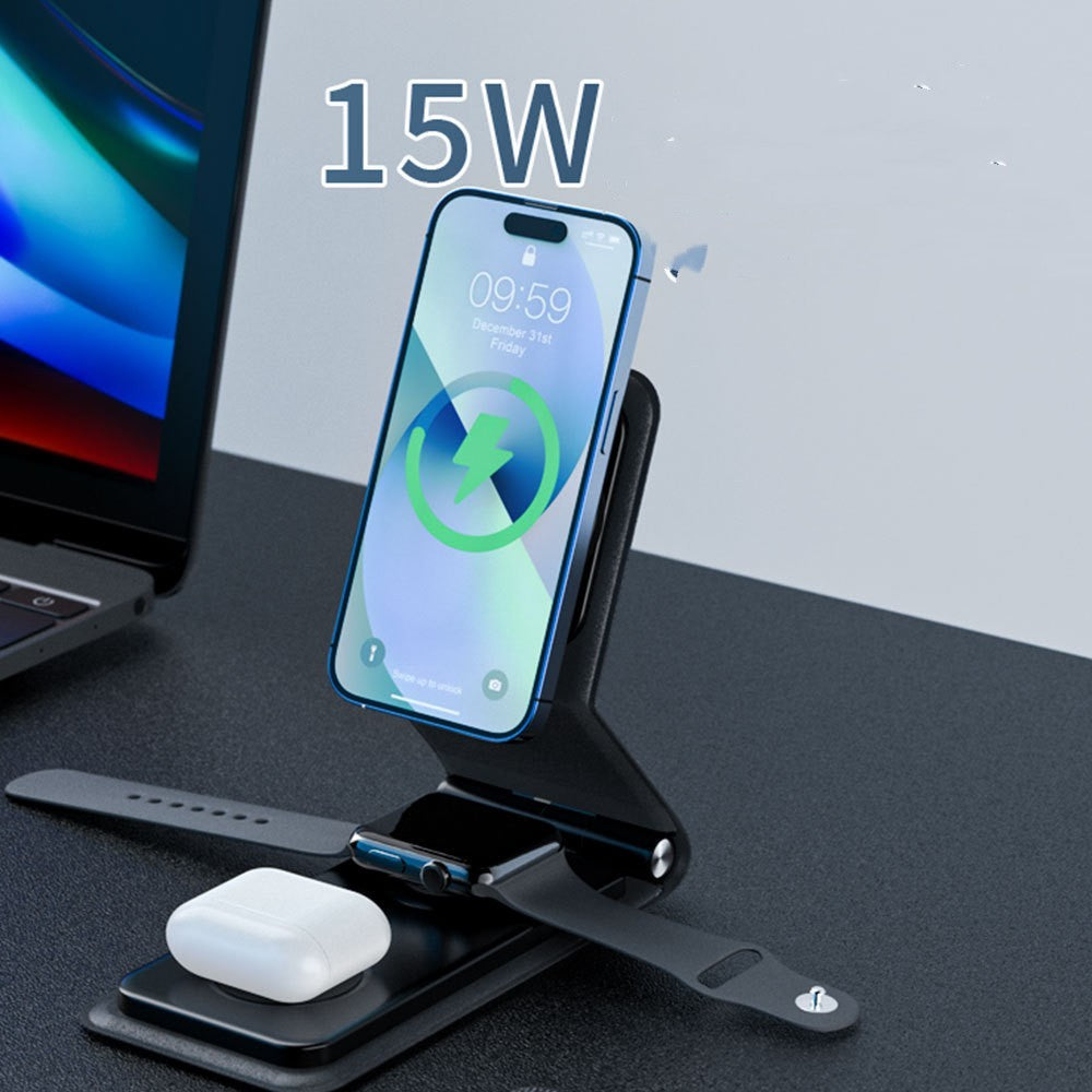 The New Wireless Charger 3-in-1 Folding Wireless Charger ARZ