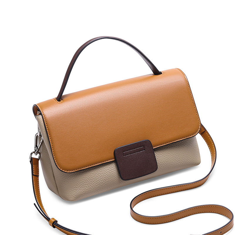 Contrasting leather handbags ARZ