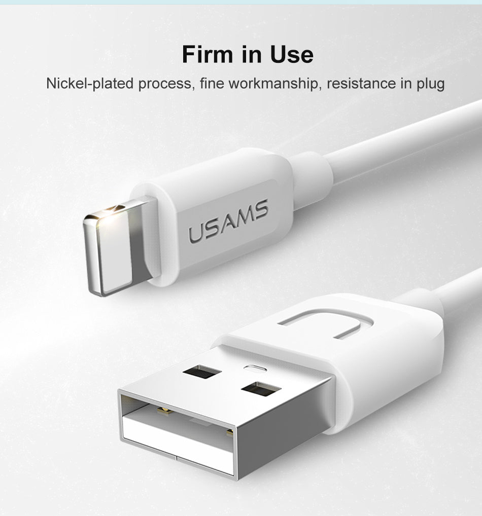 Compatible WithUSB Cable For  Charger X 8 7 6 6s Plus 5 5s SE,2A 1M Mobile USB Data Cable For  Cable For Lightning Cable ARZ