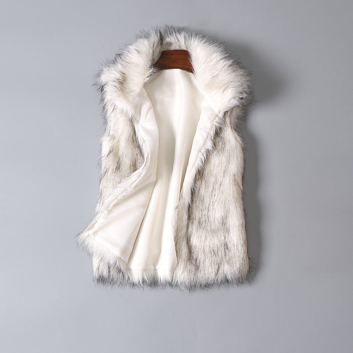 Autumn And Winter New Fur Vest Fur Vest Coat For Women ARZ