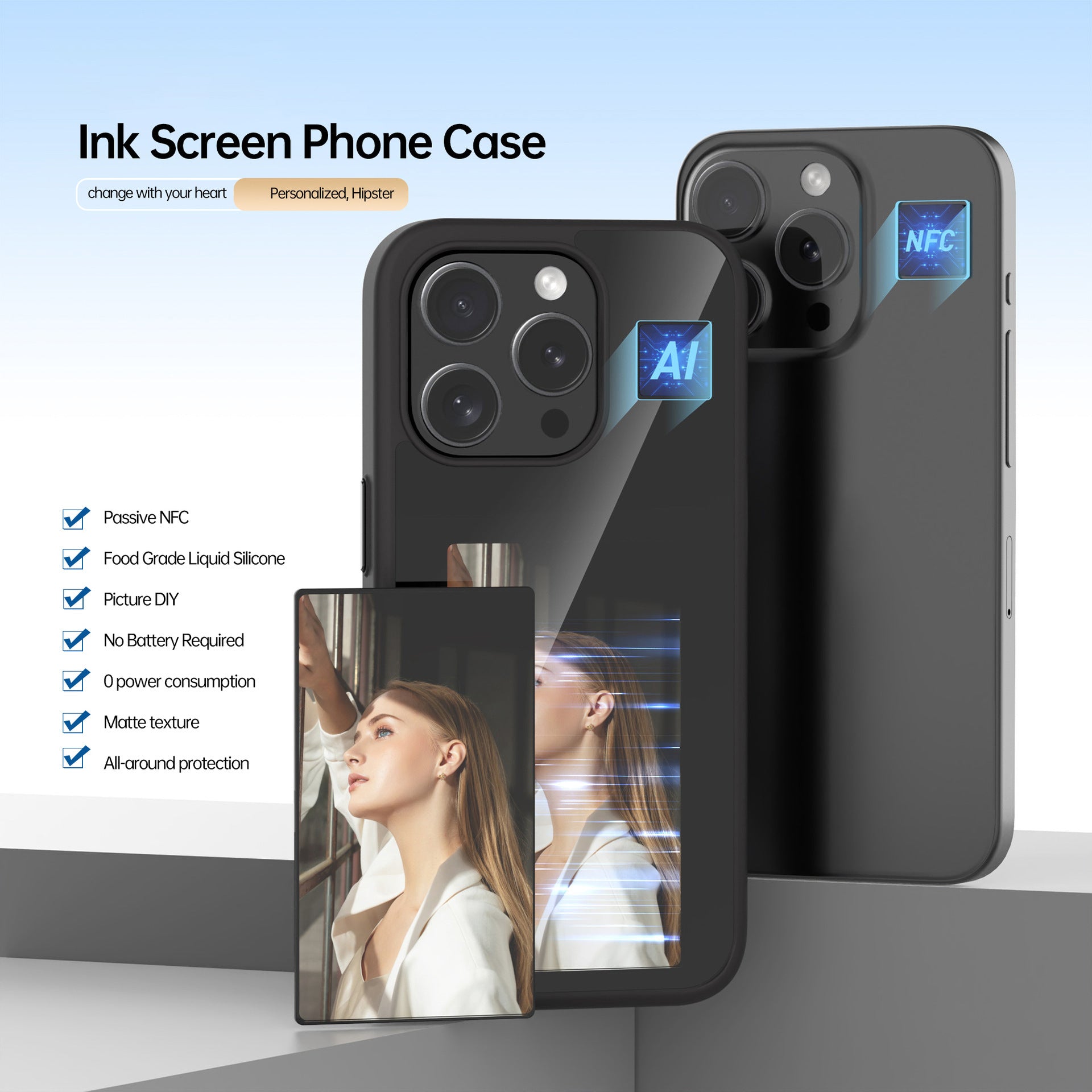 Ink Screen For Phone E Ink Screen Phone Case ARZ