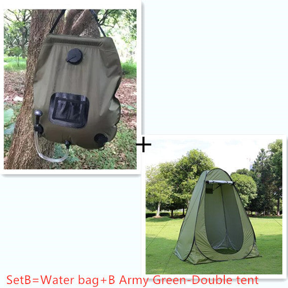 Portable Privacy Shower Toilet Automatic Camping Tent UV Function Travel Camping Tent Outdoor Dressing Beach Sun Shelte ARZ