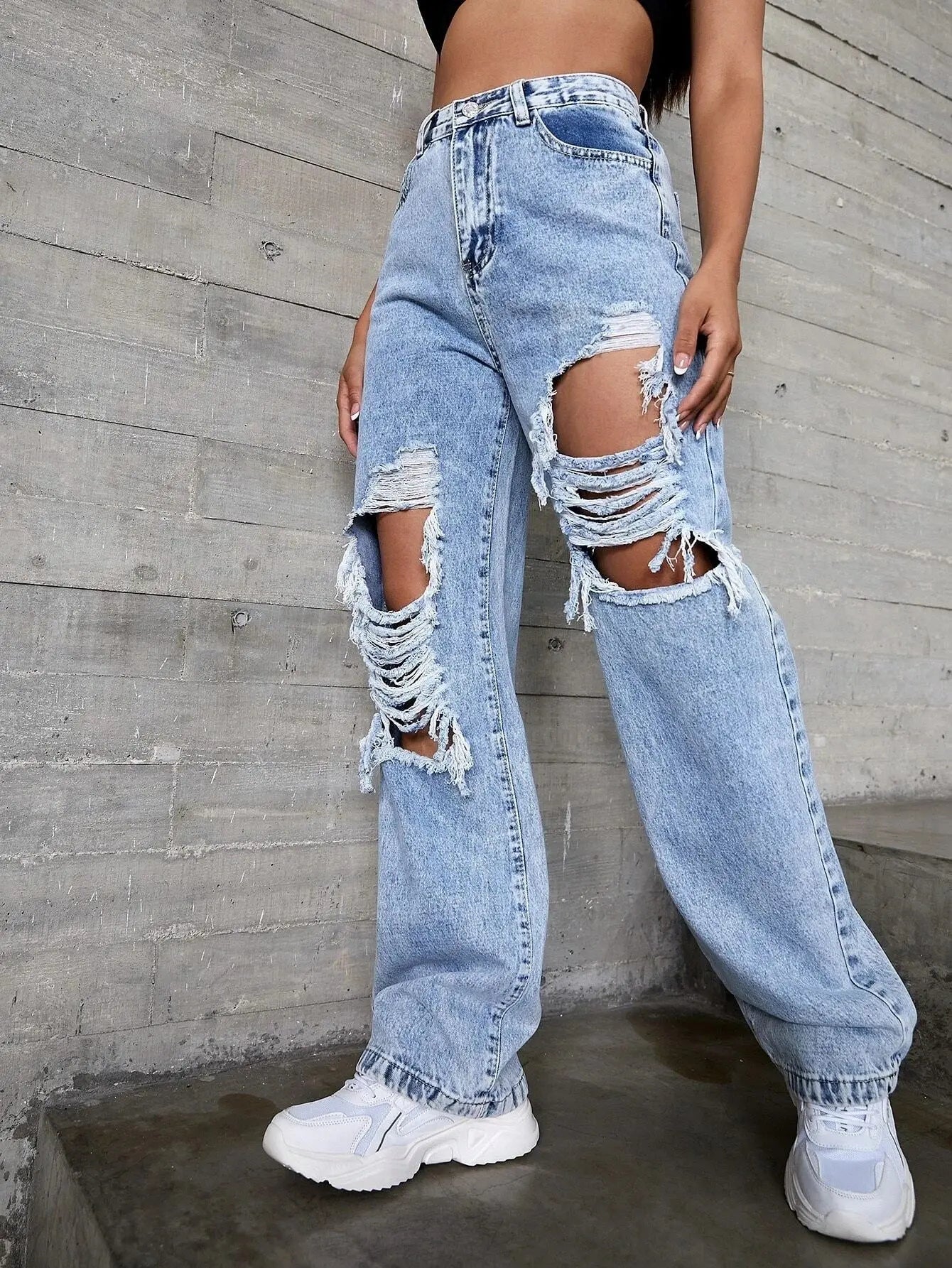 Women's Fashion Ripped Jeans ARZ