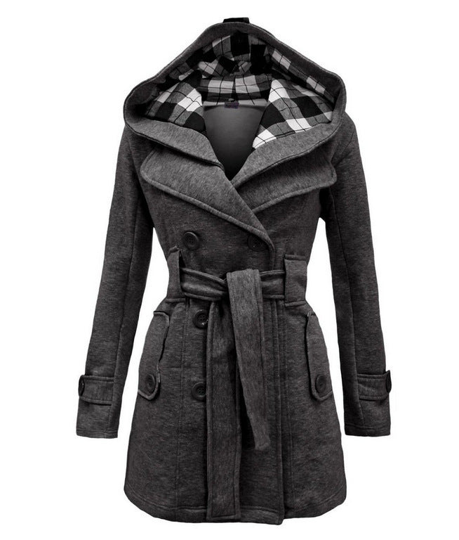 Double-breasted mid-length coat ARZ