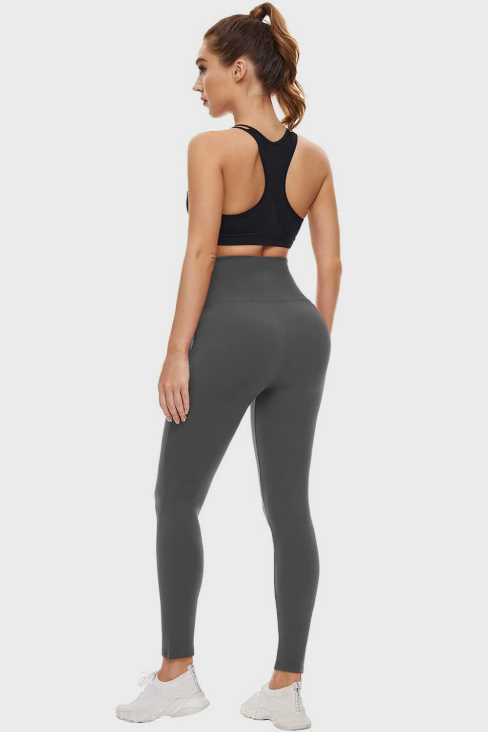 Pocketed High Waist Active Leggings Trendsi