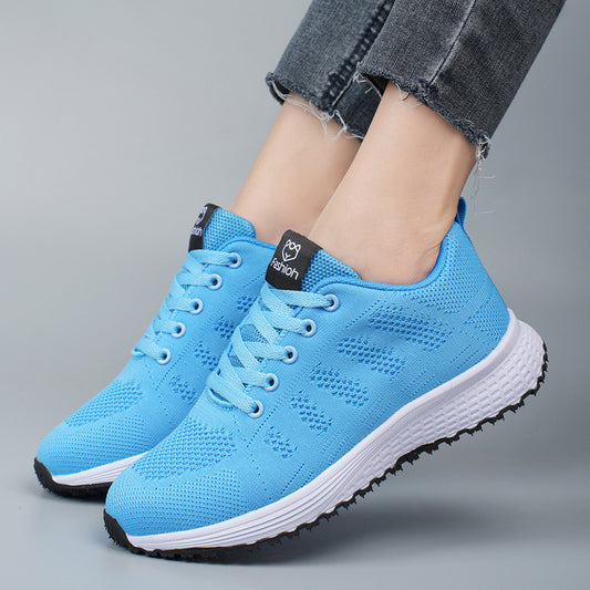 Plus Size Spring And Autumn Sneakers Women's Fly-kit Mesh Women's Shoes ARZ