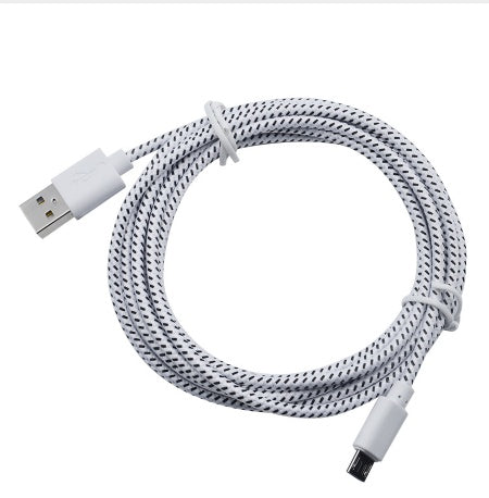 Nylon Braided Micro USB Cable Data Sync USB Charger Cable ARZ