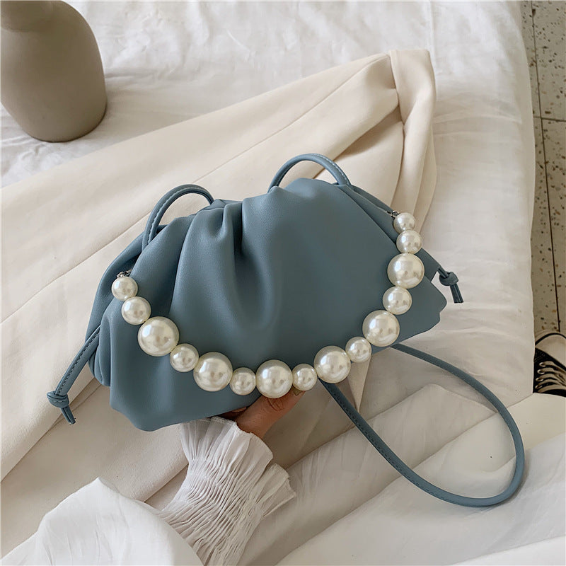 New Pearl Chain Dumpling Women Messenger Bag ARZ