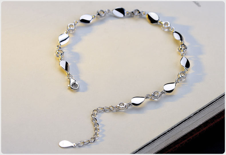 Diamond-encrusted 925 sterling silver bracelet ARZ