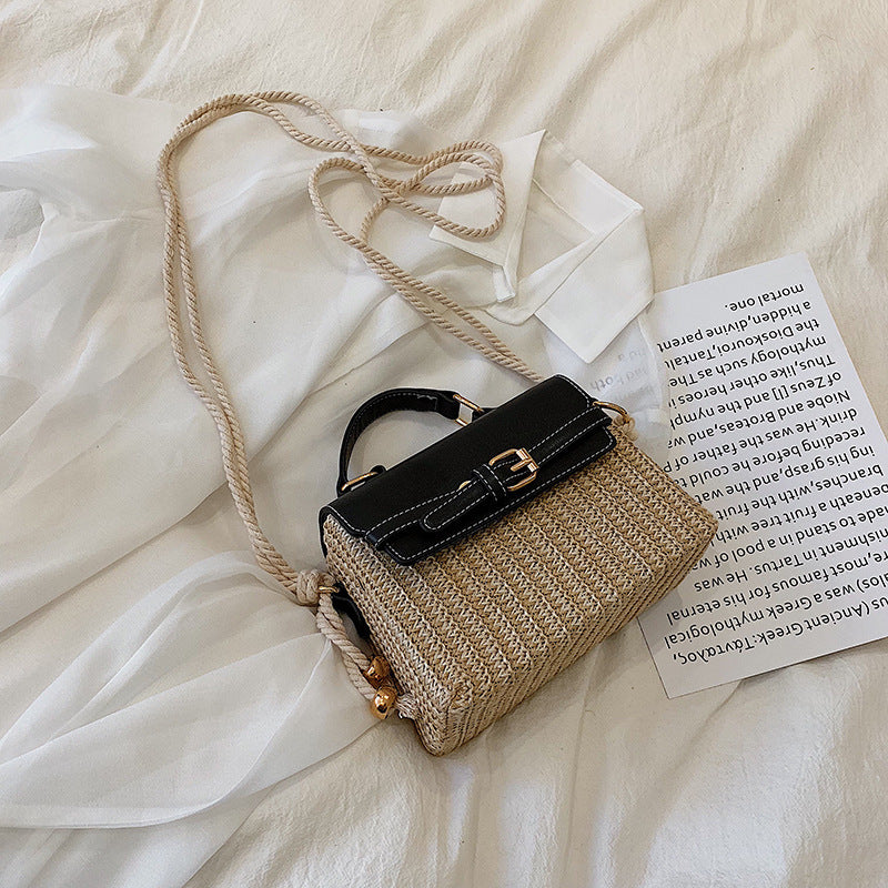 Fashion style shoulder bag women straw woven bag ARZ