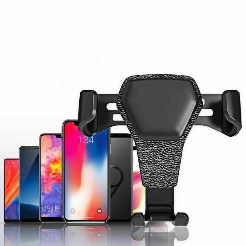 Universal Car Mount Holder Stand Air Vent Cradle For Mobile Cell Phone Gravity Car Mount Air Vent Phone Holder For I Phone X XR XS Max S Amsung S10 Note9 ARZ