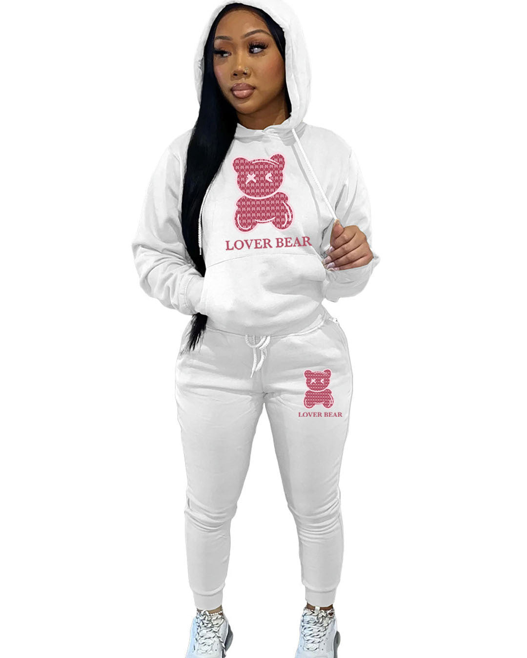 Cross-border New Arrival Women's Suit Hooded Sweatshirt And Sweatpants ARZ