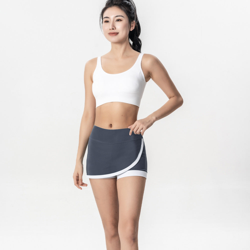 Yiang Yoga Breathable Workout Shorts Women's Anti-exposure ARZ