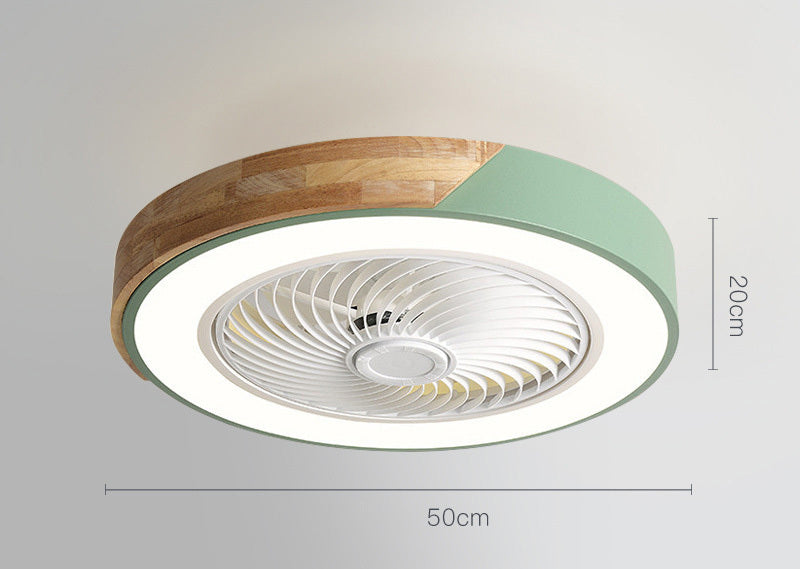 Rotating Air Guide Electric Hanging Fan Lamp ARZ