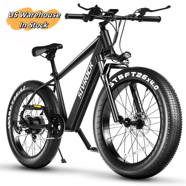 Professional Electric Bike For Adults, 26 X 4.0 Inches Fat Tire Electric Mountain Bicycle, 1000W Motor 48V 15Ah Ebike For Trail Riding, Excursion And Commute, UL And GCC Certified ARZ