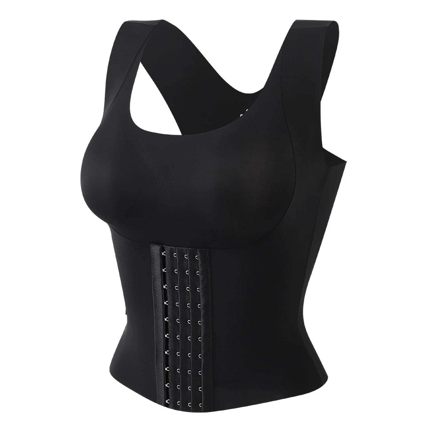 Basic Bae Scoop Neck Shapewear Tank with Removable Paddings Trendsi