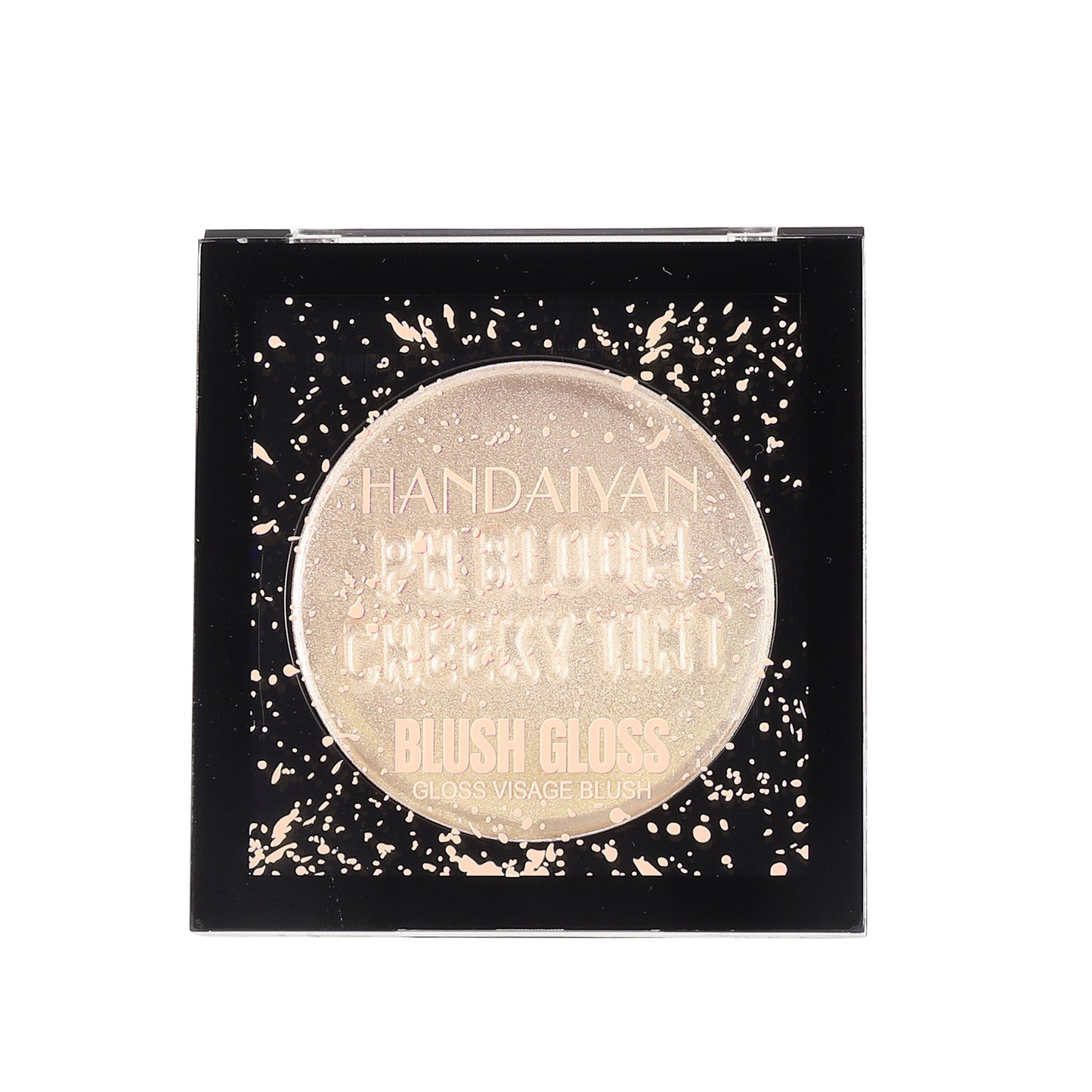 Blush Cream Lip Cheek Plate Multi-purpose Pearlescent Monochrome ARZ