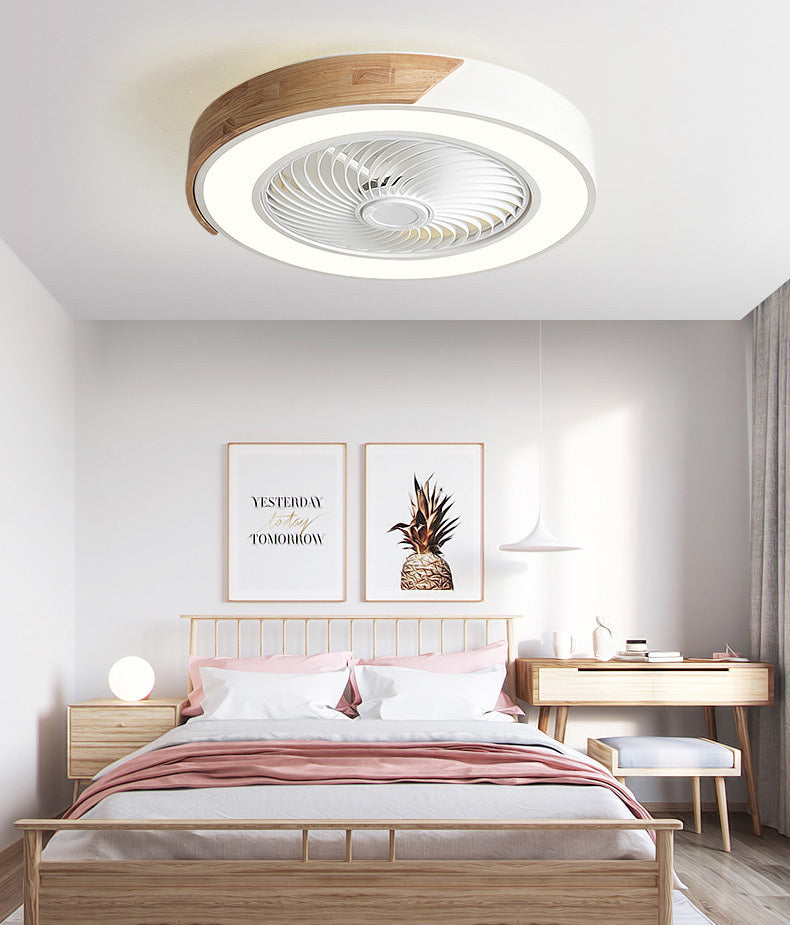 Rotating Air Guide Electric Hanging Fan Lamp ARZ