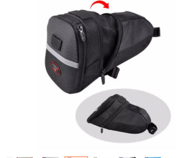 Bicycle Bag Mountain Bike Tail Bag Back Bag Bicycle Saddle Bag Bicycle Seat Cushion Bag ARZ