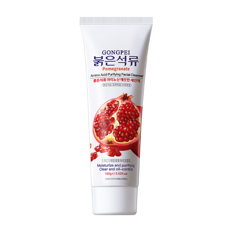 English Details Pomegranate Amino Acid Moisturizing Facial Cleanser ARZ